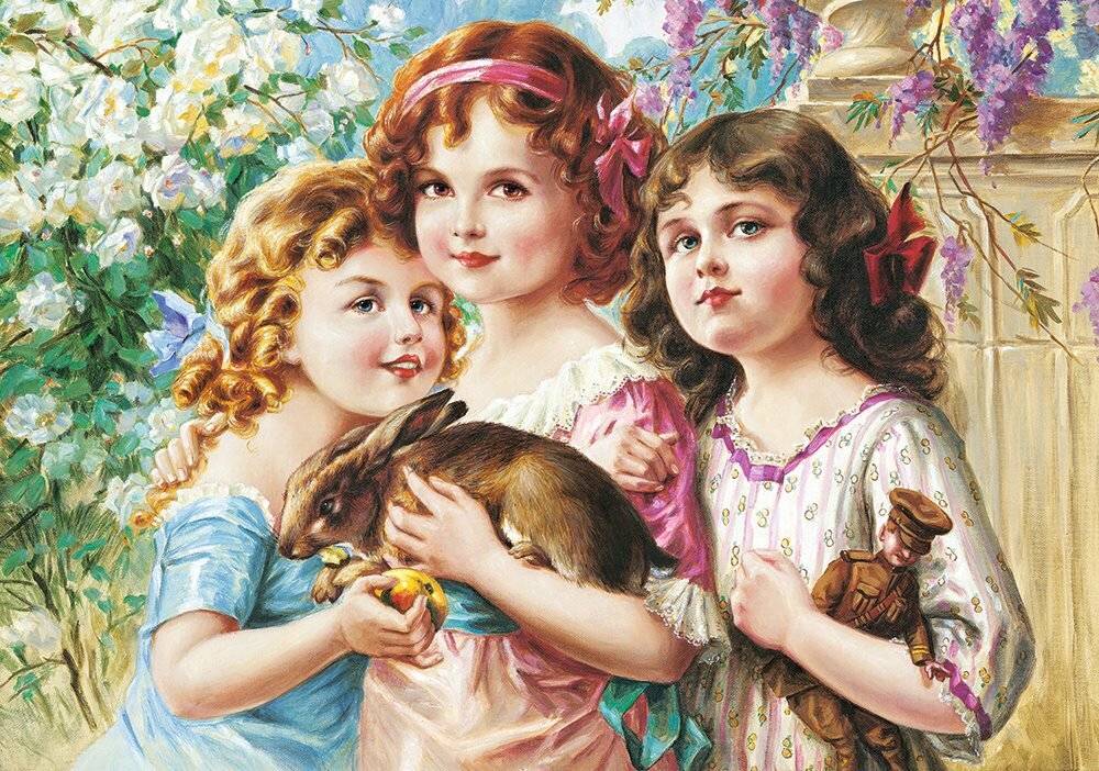 CASTORLAND Puzzle Drei Grazien 500 Teile