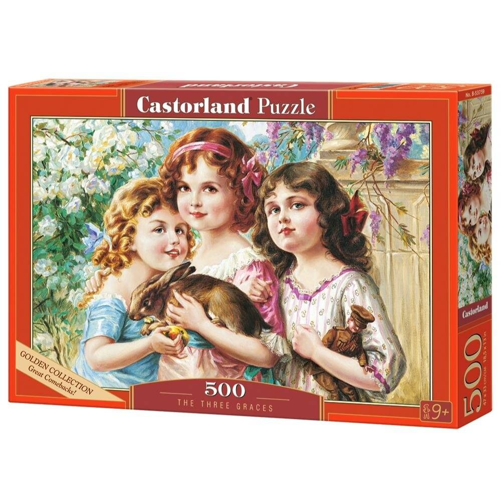 CASTORLAND Puzzle Drei Grazien 500 Teile