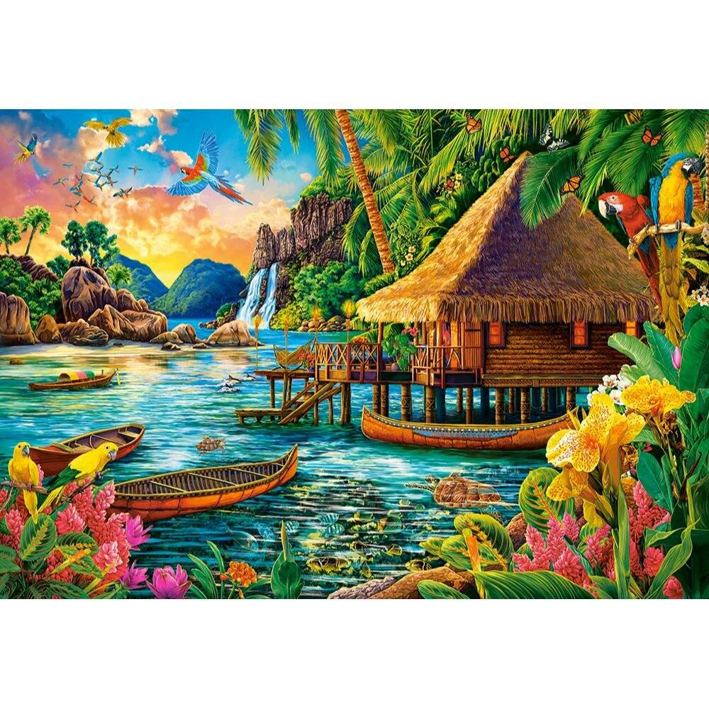 CASTORLAND Tropical Island Puzzle 1000 Teile