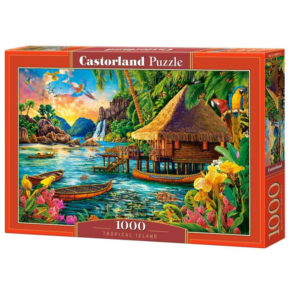 CASTORLAND Tropical Island Puzzle 1000 Teile