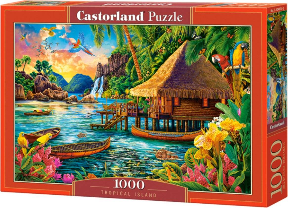 CASTORLAND Tropical Island Puzzle 1000 Teile