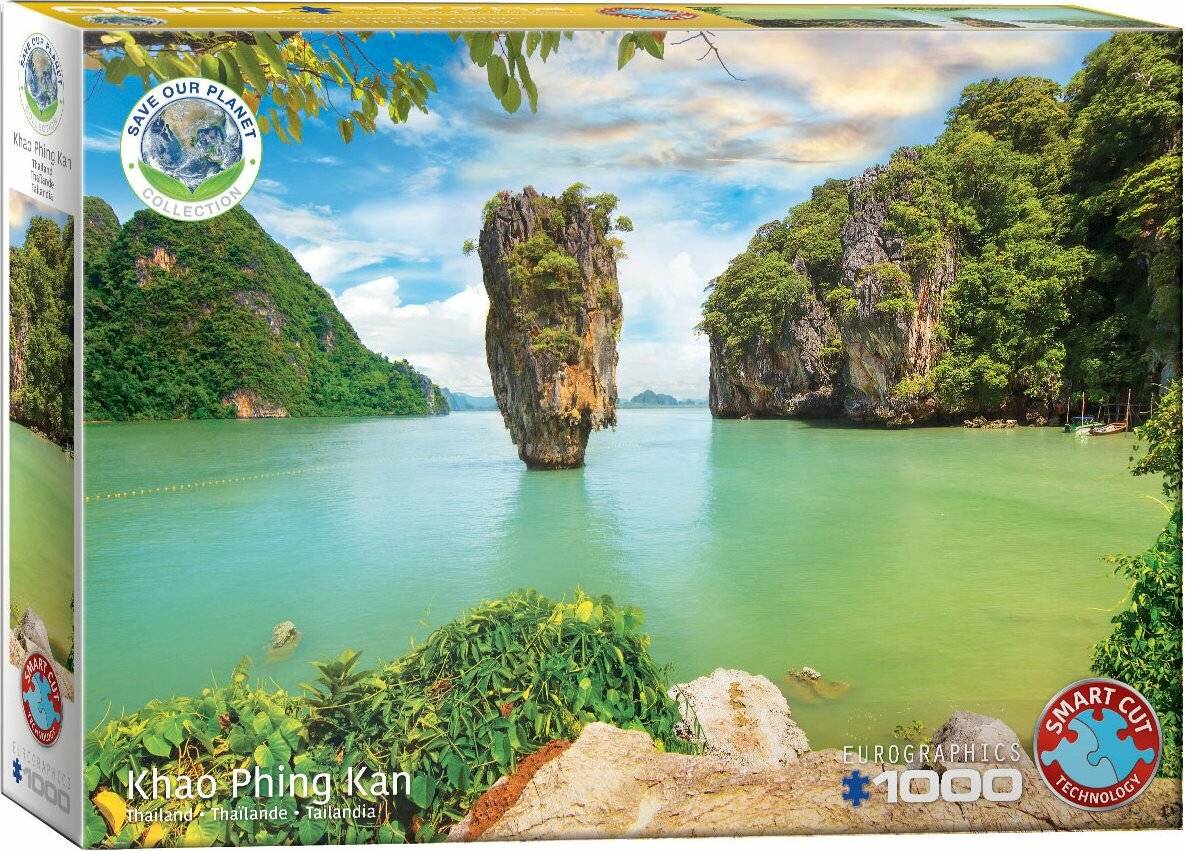 EUROGRAPHICS Puzzle Rettet unseren Planeten: Thailand 1000 Teile