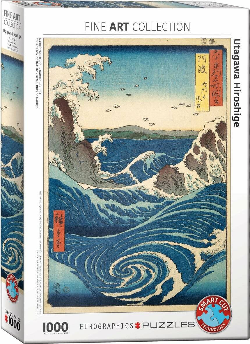 EUROGRAPHICS Puzzle Utagawa Hiroshige: Naruto Strudel 1000 Teile