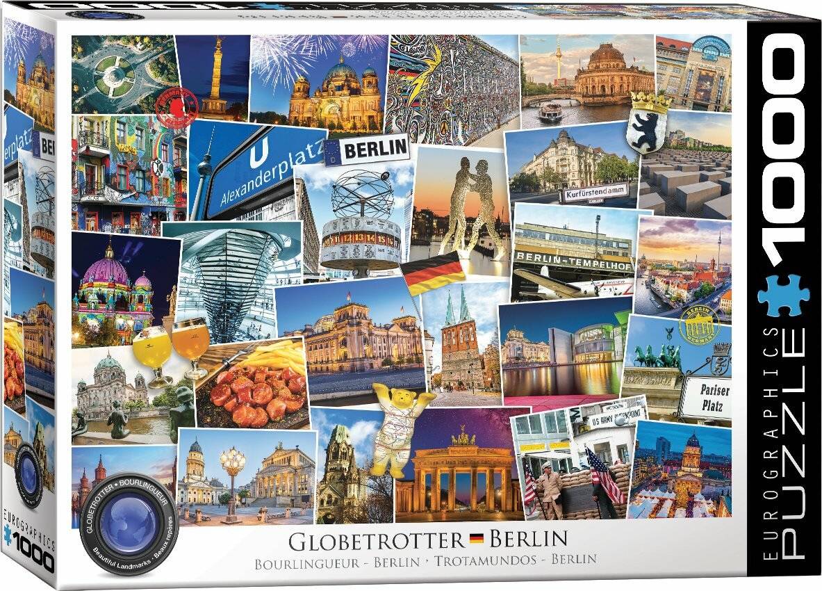 EUROGRAPHICS Puzzle Weltreisender - Berlin 1000 Teile