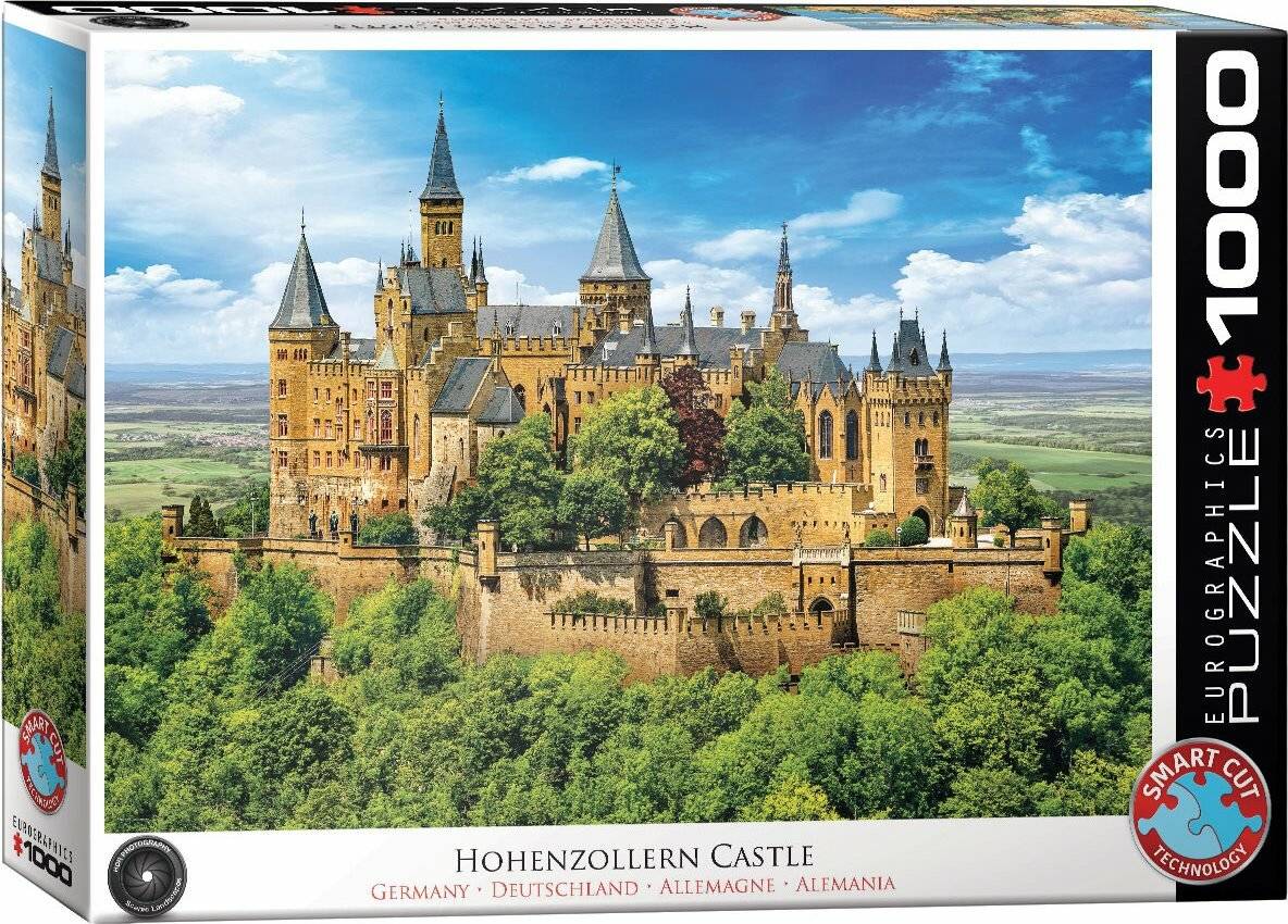 EUROGRAPHICS Puzzle Burg Hohenzollern, Deutschland 1000 Teile