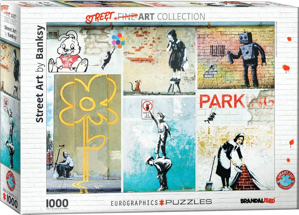 EUROGRAPHICS Puzzle Banksy 1000 Teile