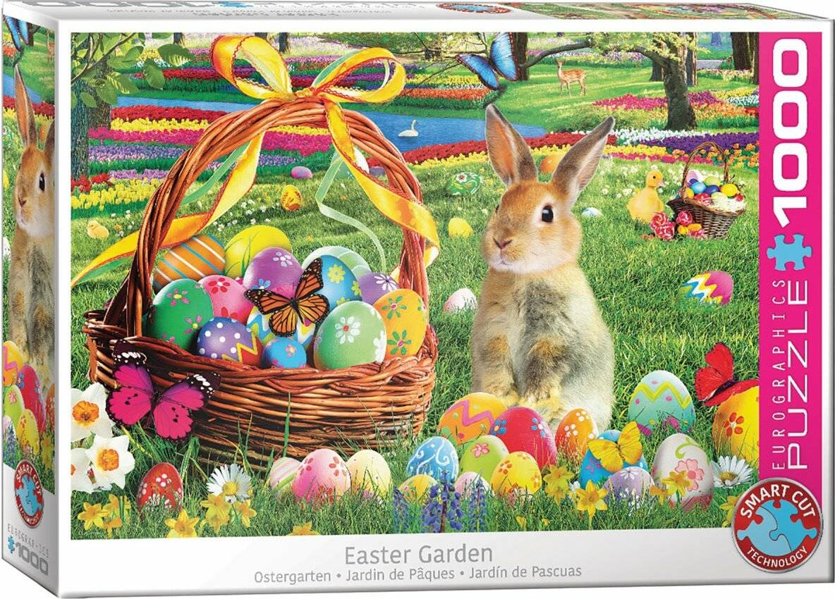 EUROGRAPHICS Ostern Garten Puzzle 1000 Teile