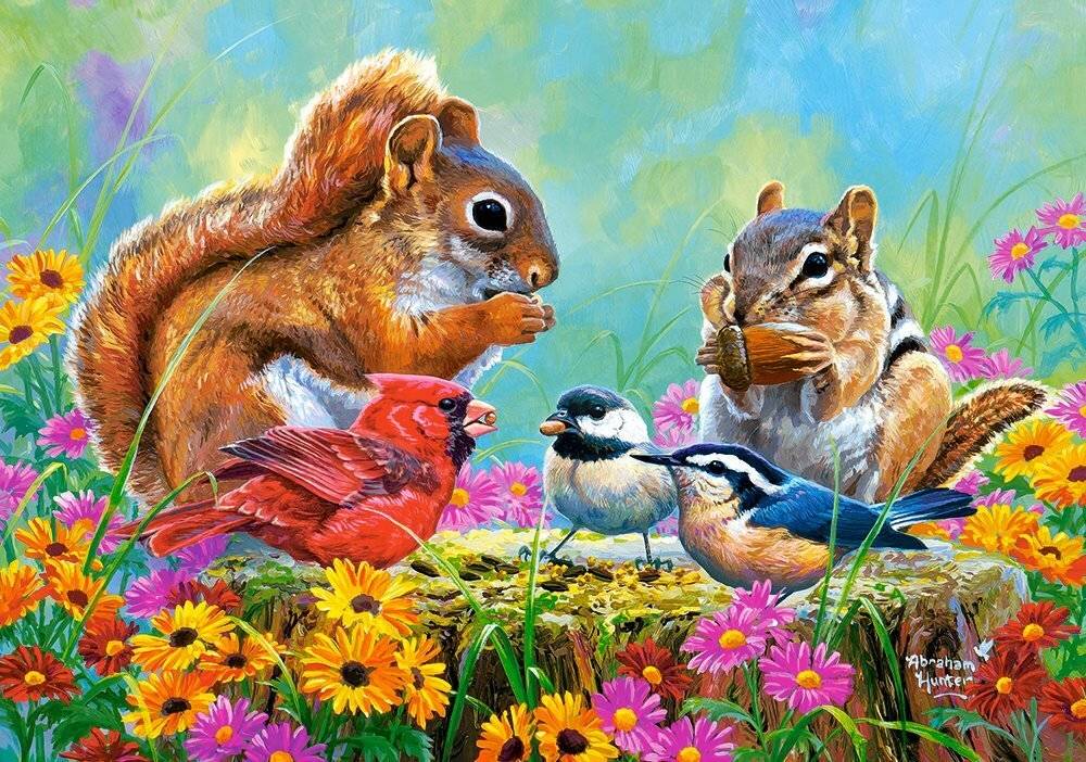CASTORLAND Puzzle Snack Time 200 Teile