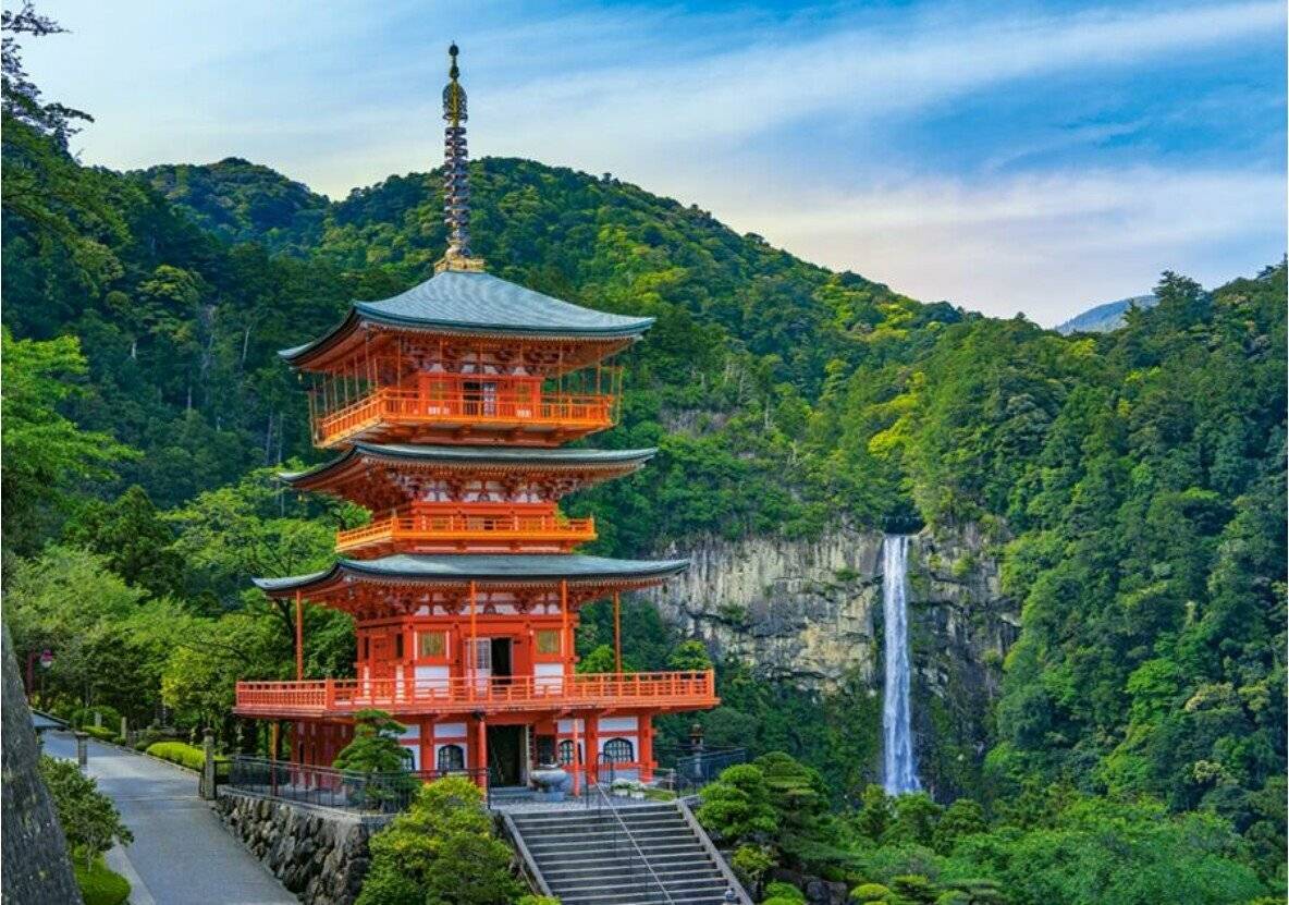 CASTORLAND Puzzle Seiganto-ji-Tempel, Japan 500 Teile
