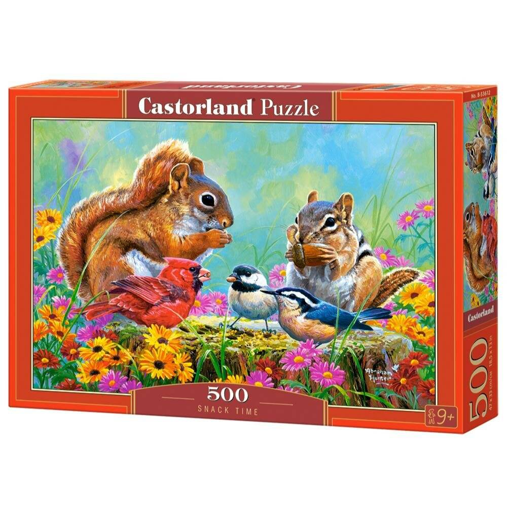 CASTORLAND Puzzle Snack Time 500 Teile