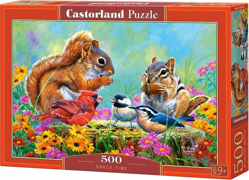 CASTORLAND Puzzle Snack Time 500 Teile