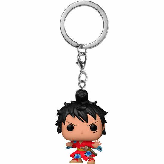 One Piece POP! Vinyl Schlüsselanhänger 4 cm Luffy in Kimono