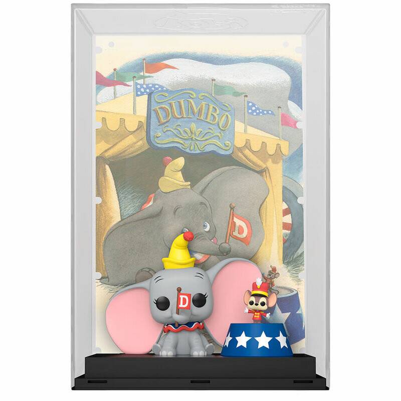 Disney's 100th Anniversary POP! Movie Poster & Figur Dumbo 9 cm