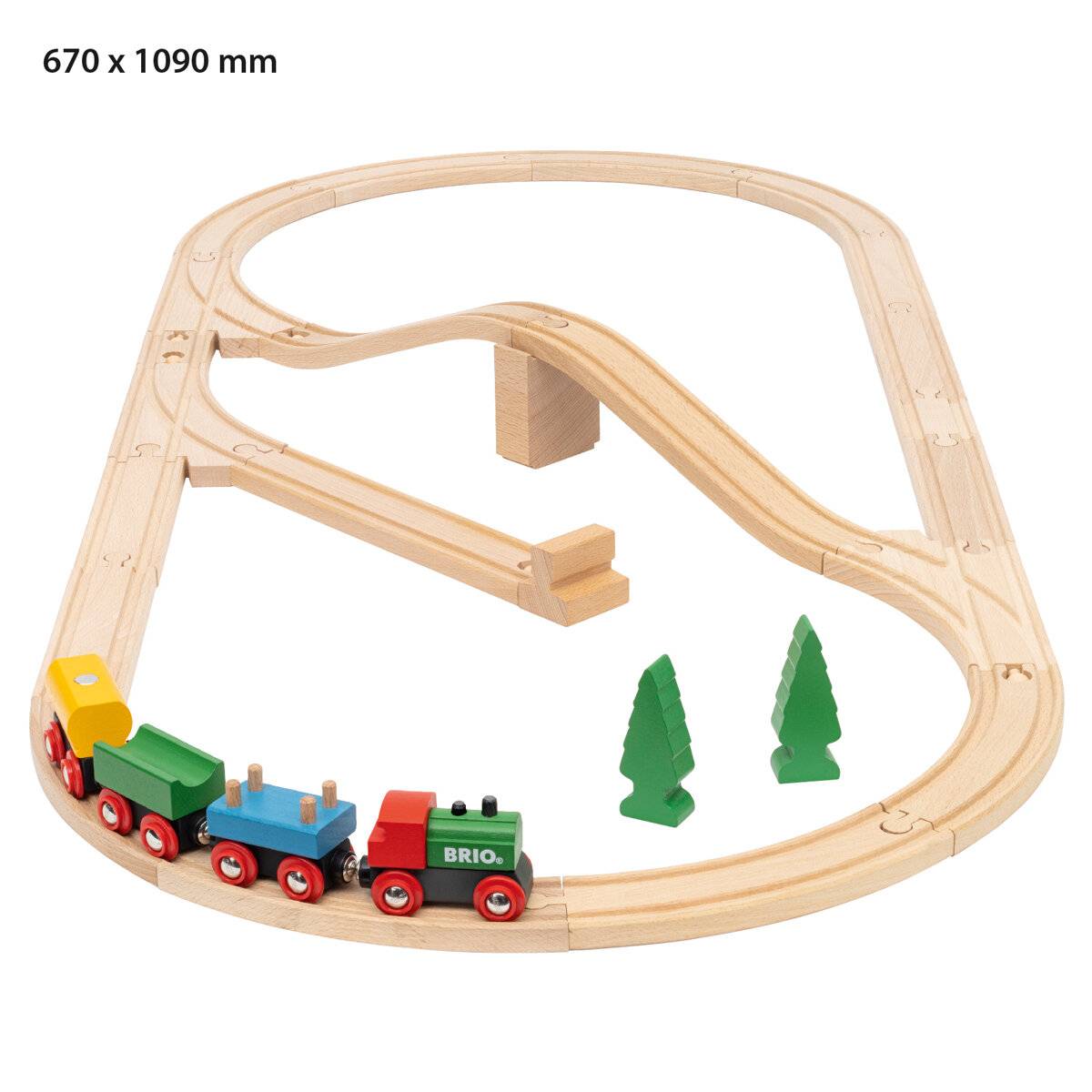 BRIO 65 Jahre Holzeisenbahn JubilÃ ¤ ums-Zugset
