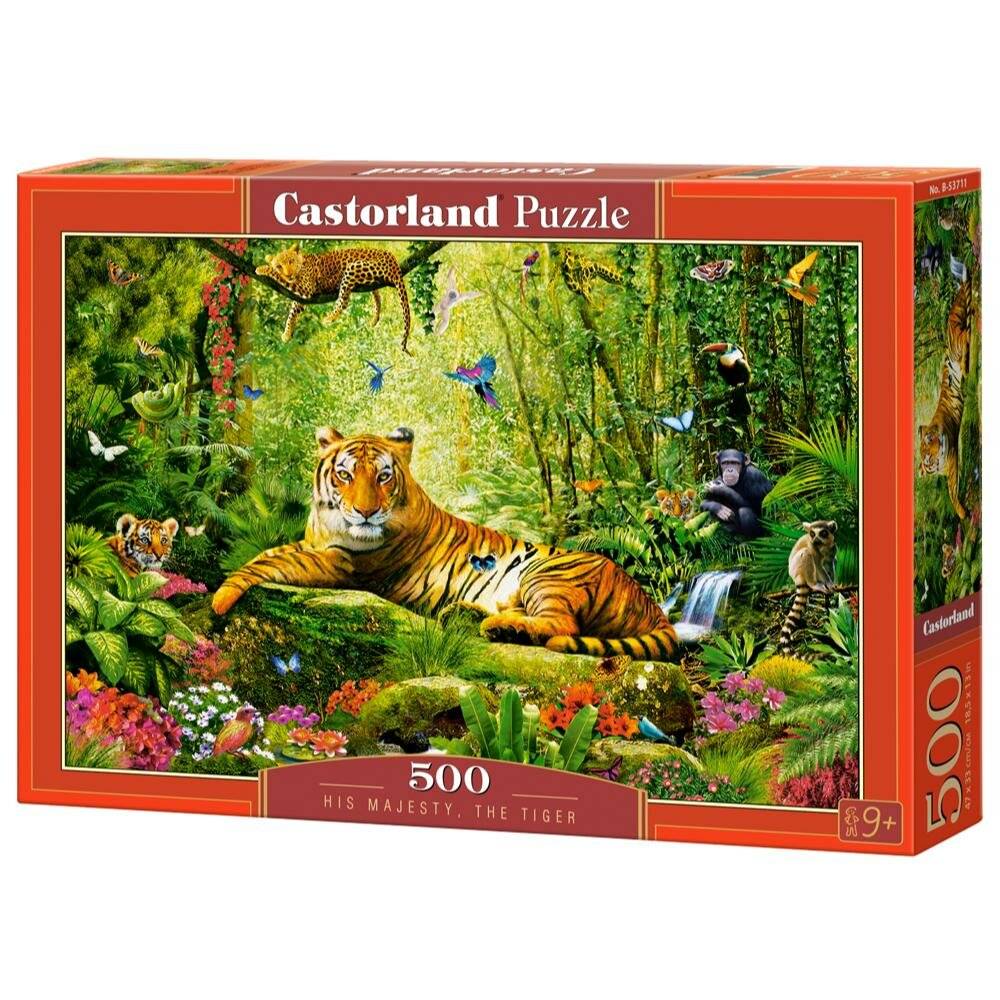 CASTORLAND Tiger Majesty Puzzle 500 Teile