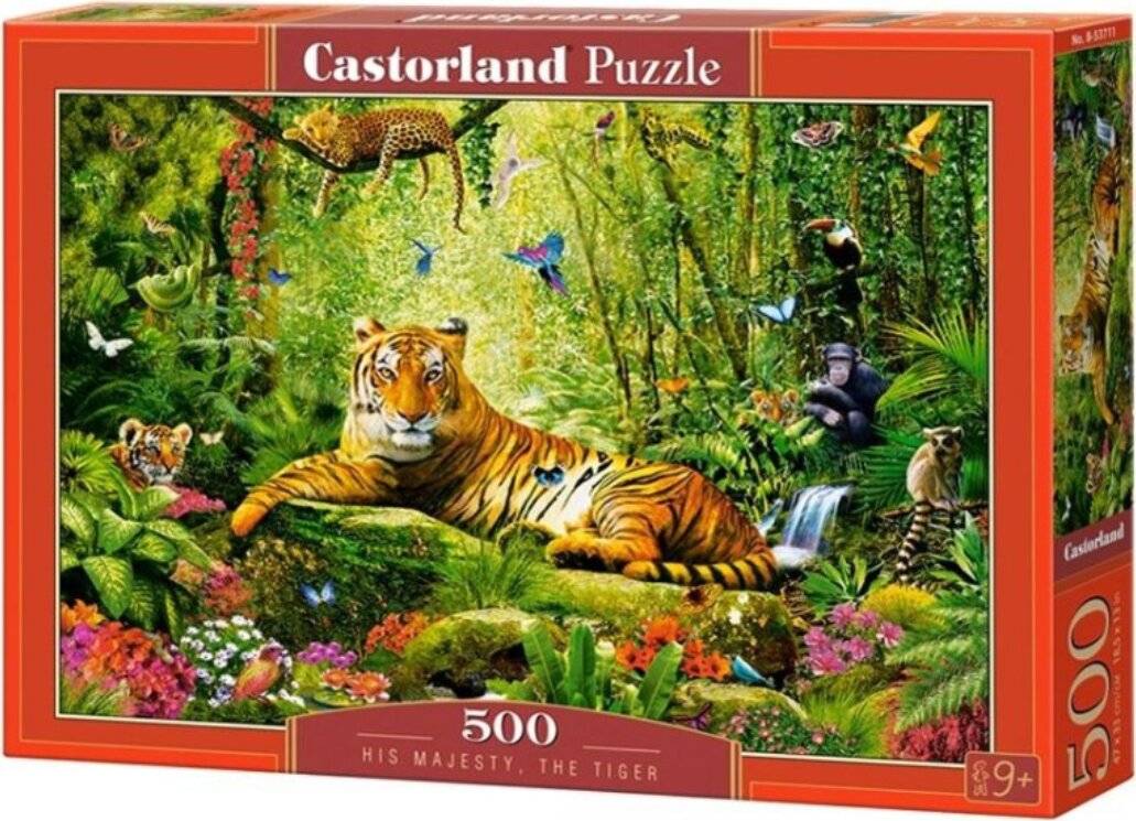 CASTORLAND Tiger Majesty Puzzle 500 Teile