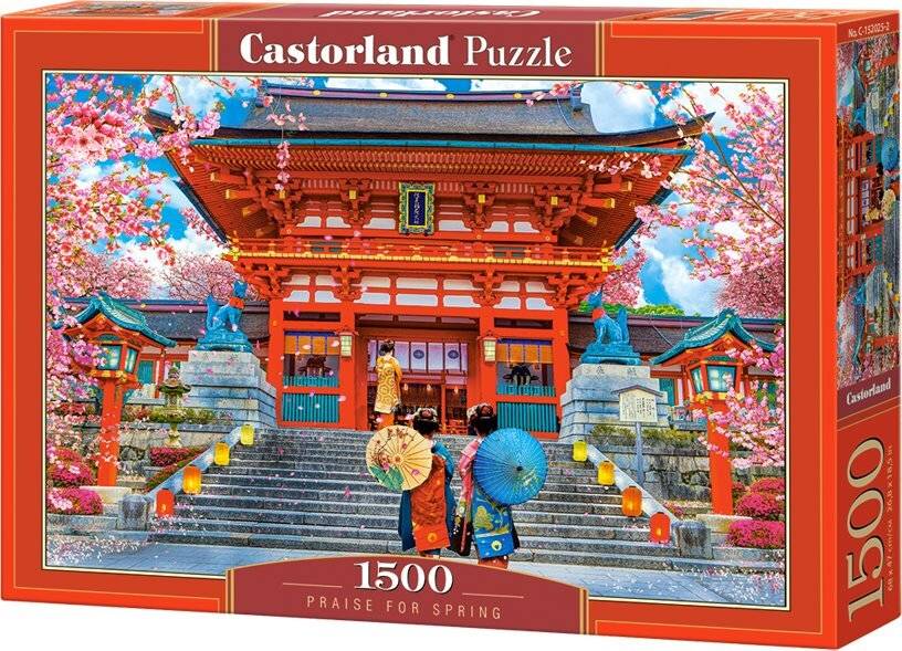 CASTORLAND Puzzle Fest des Frühlings 1500 Teile