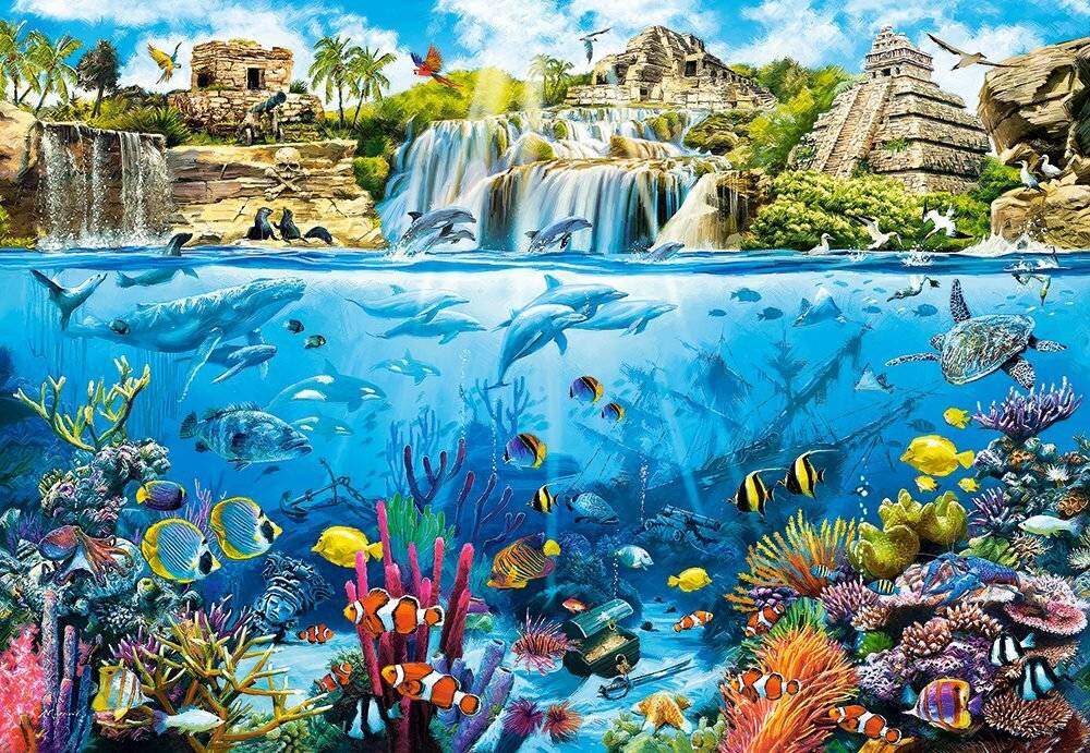 CASTORLAND Pirateninsel Puzzle 1500 Teile