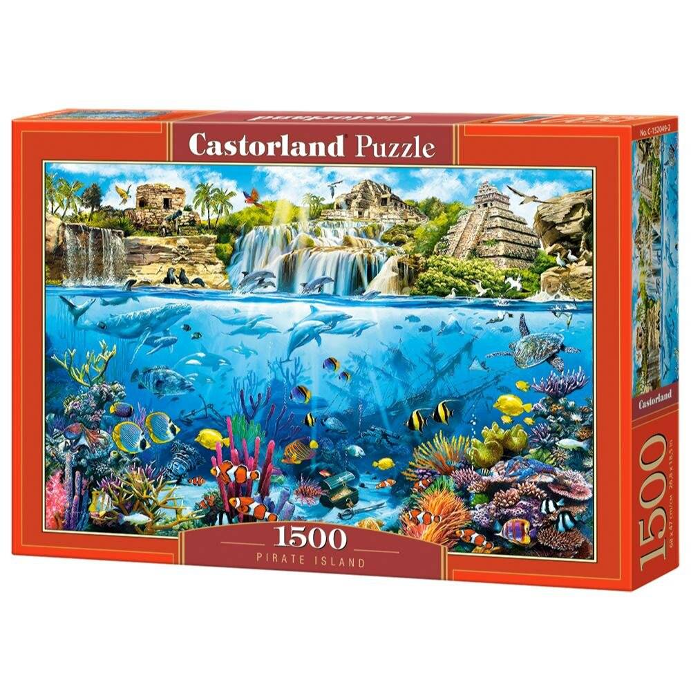 CASTORLAND Pirateninsel Puzzle 1500 Teile