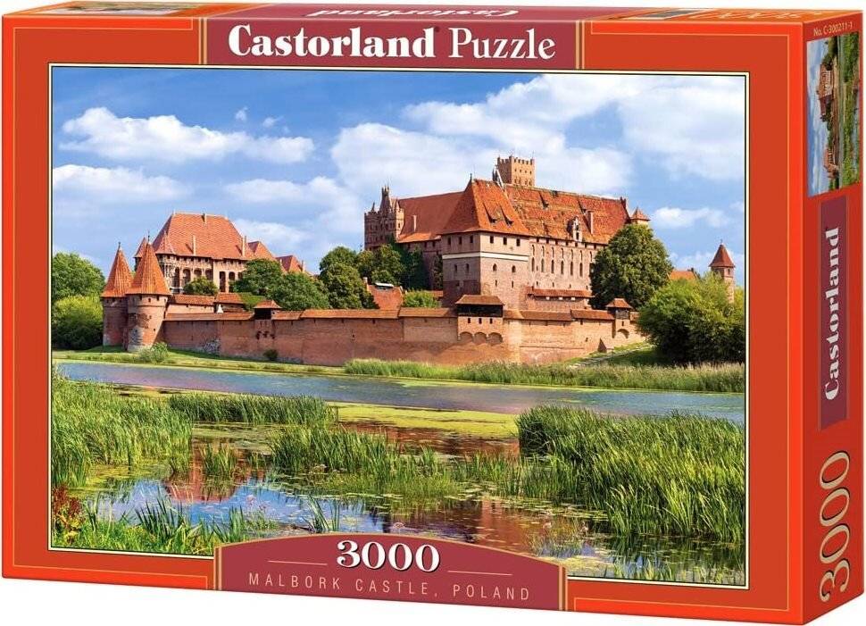 CASTORLAND Puzzle Burg Malbork, Polen 3000 Teile
