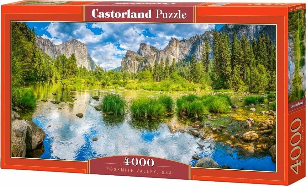 CASTORLAND Puzzle Yosemite Valley, USA 4000 Teile