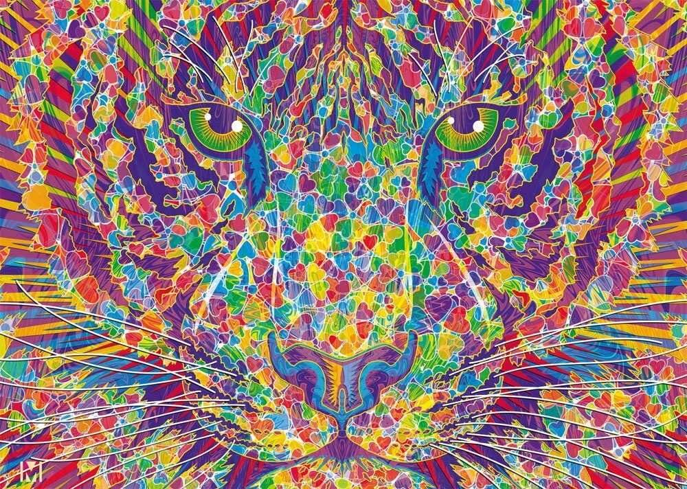 SCHMIDT Puzzle Wildnis im Herzen des Tigers 2000 Teile