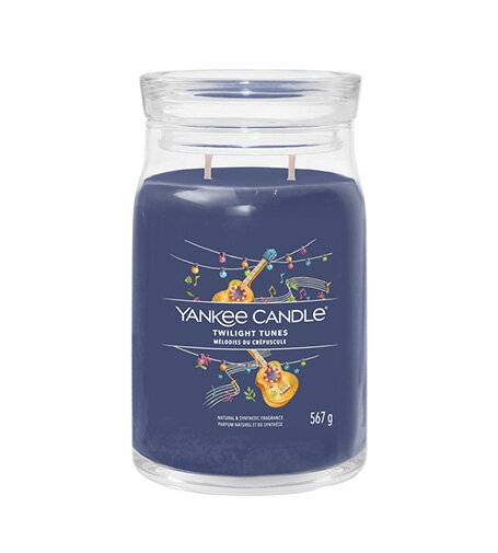 Aromatic candle Signature glass large Twilight Tunes 567 g