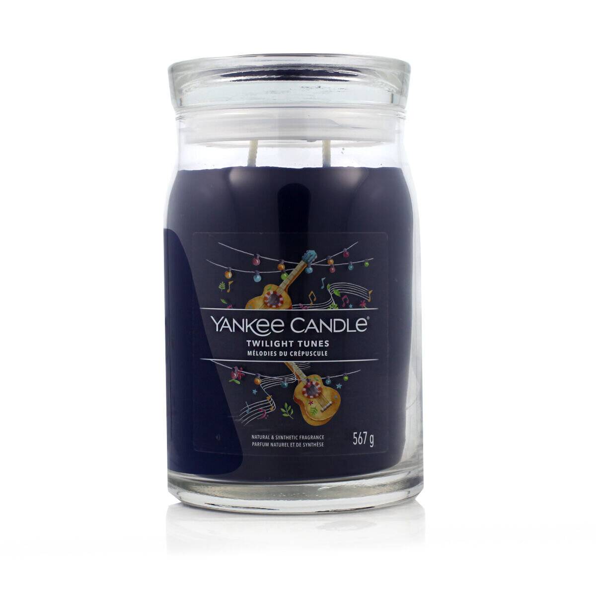 Aromatic candle Signature glass large Twilight Tunes 567 g