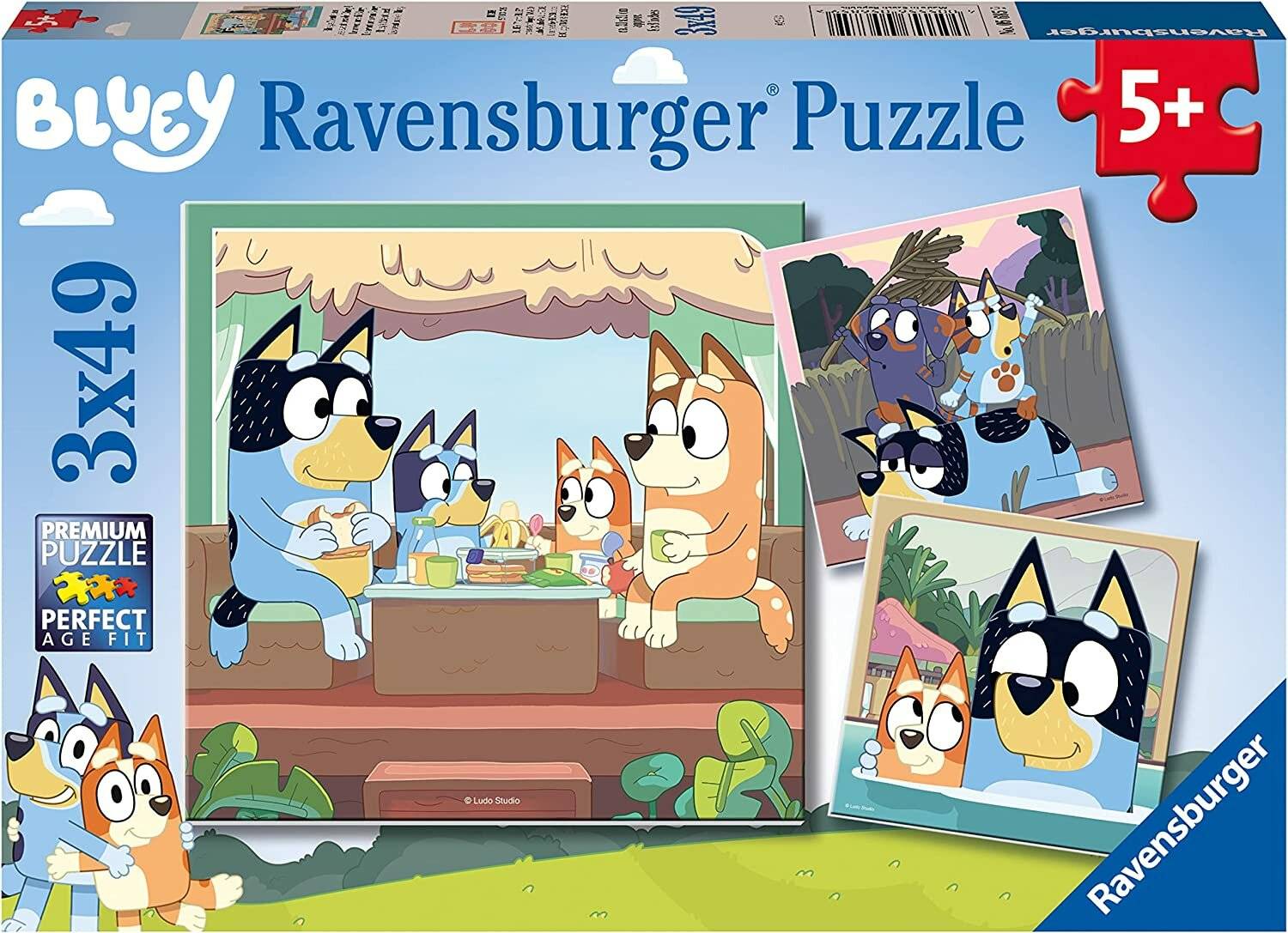 Ravensburger - Bluey 3x49p - (10105685)