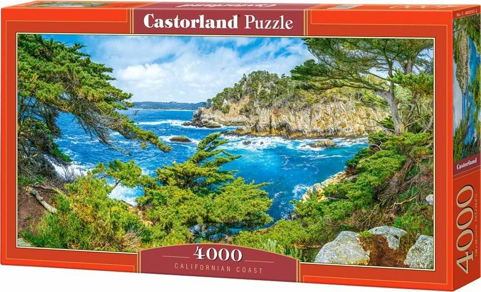 CASTORLAND Puzzle Kalifornische Küste 4000 Teile