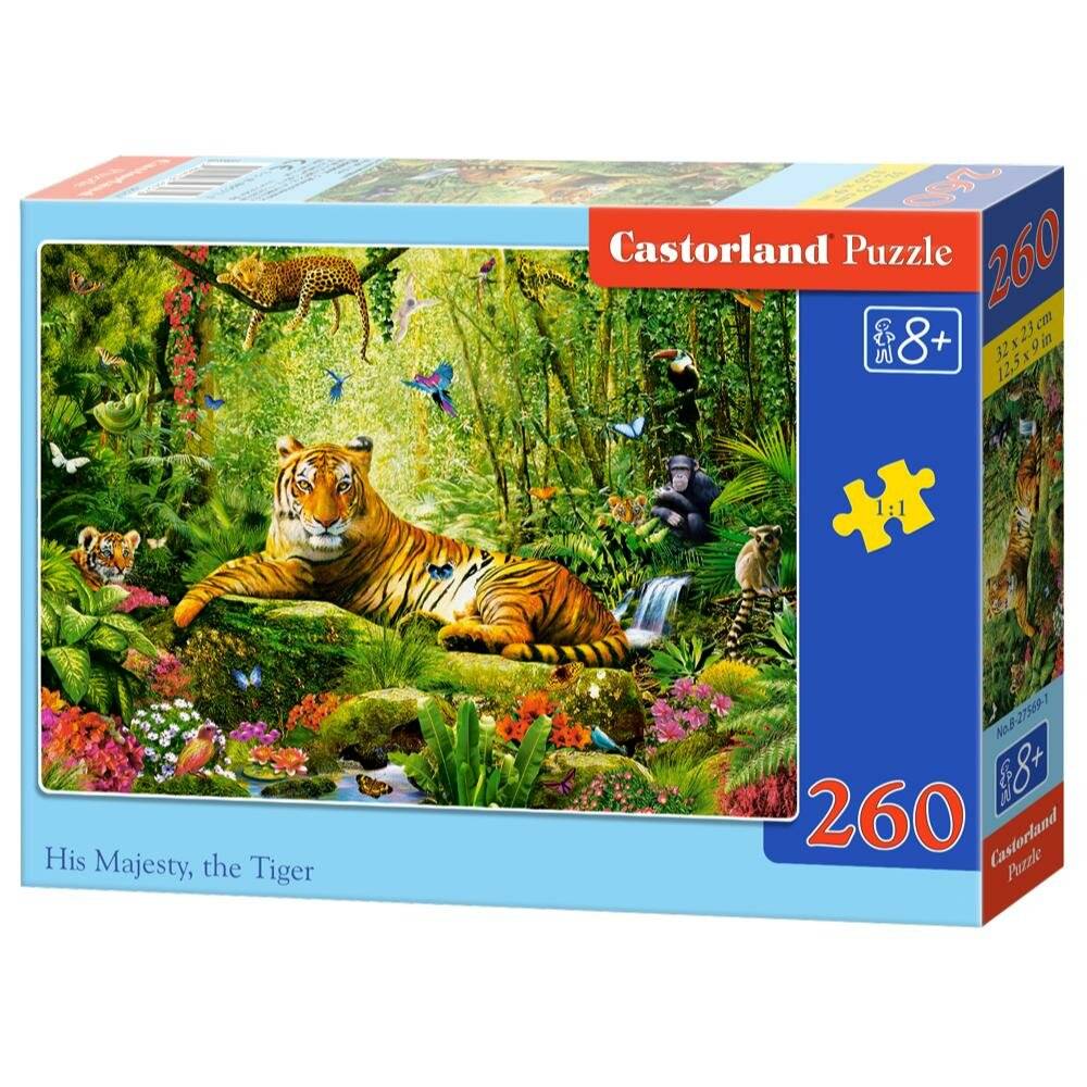 CASTORLAND Tiger Majesty Puzzle 260 Teile