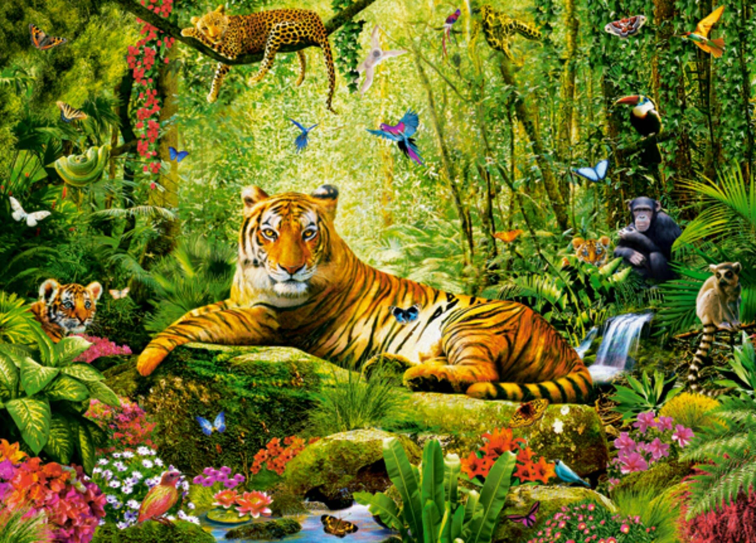 CASTORLAND Tiger Majesty Puzzle 260 Teile