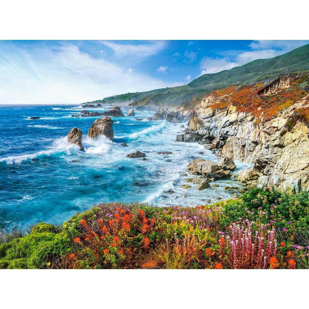 CASTORLAND Puzzle Big Sur Küste, Kalifornien, USA 2000 Teile