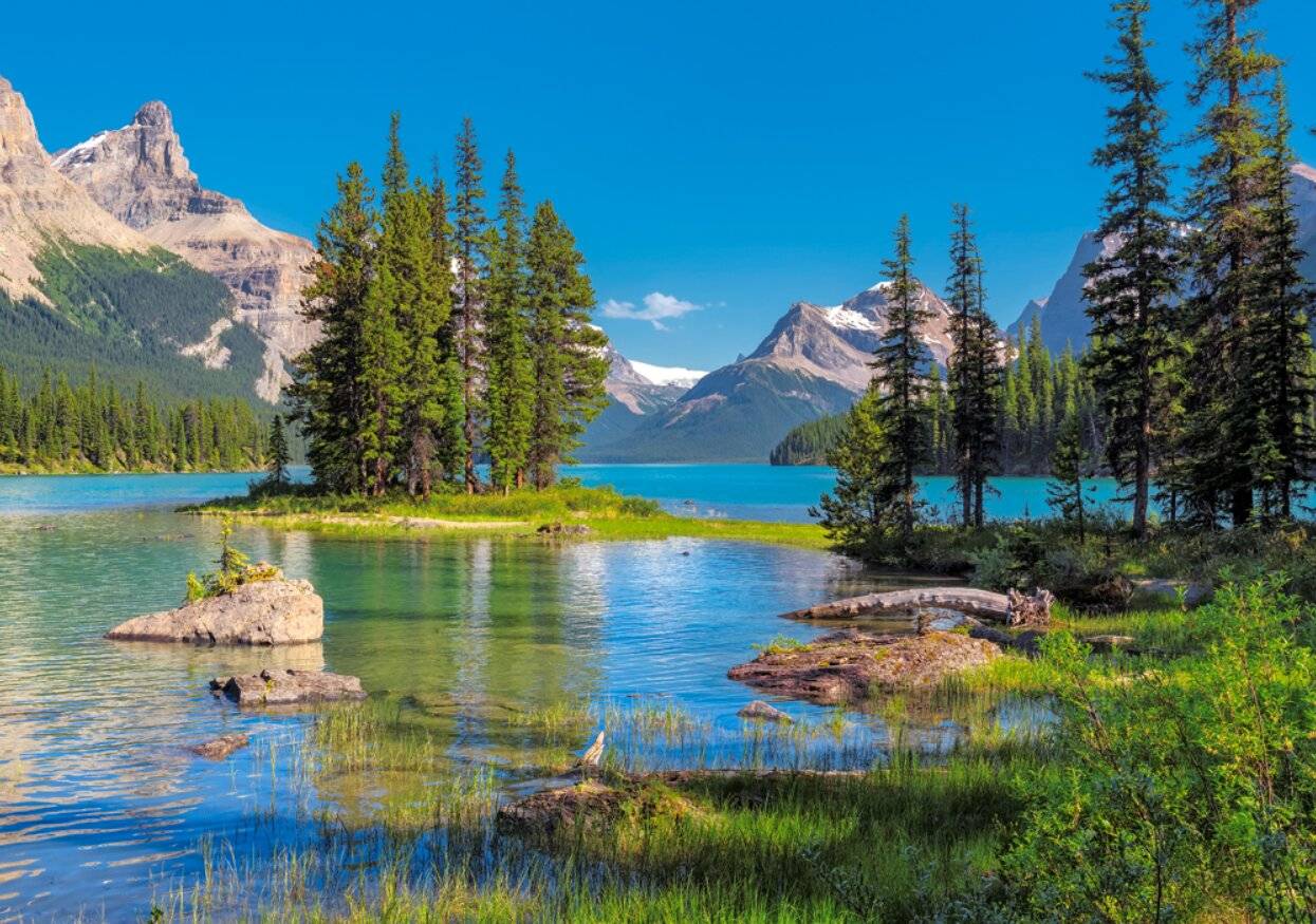 CASTORLAND Puzzle Maligne-See, Kanada 500 Teile