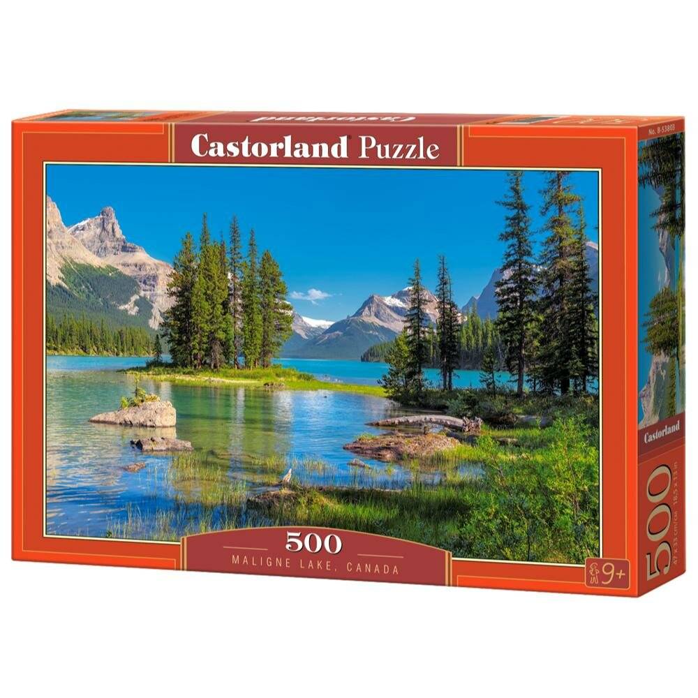 CASTORLAND Puzzle Maligne-See, Kanada 500 Teile