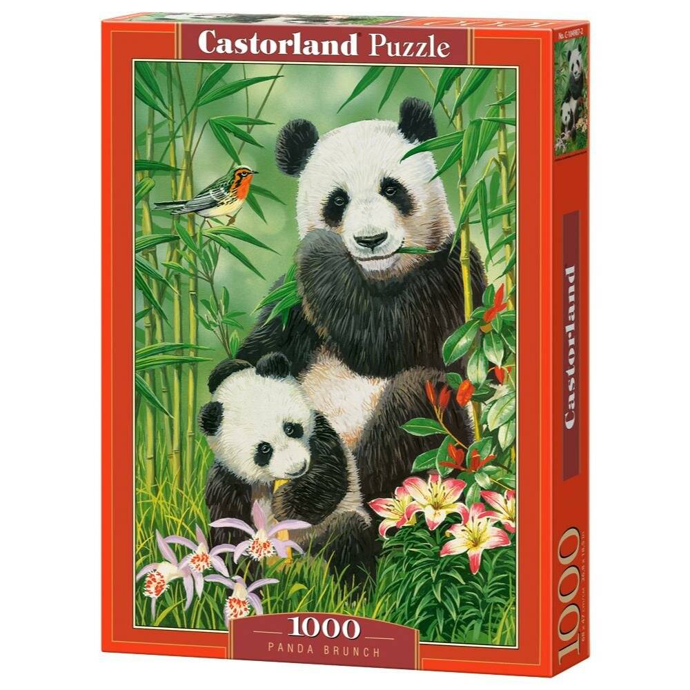 CASTORLAND Panda Brunch Puzzle 1000 Teile