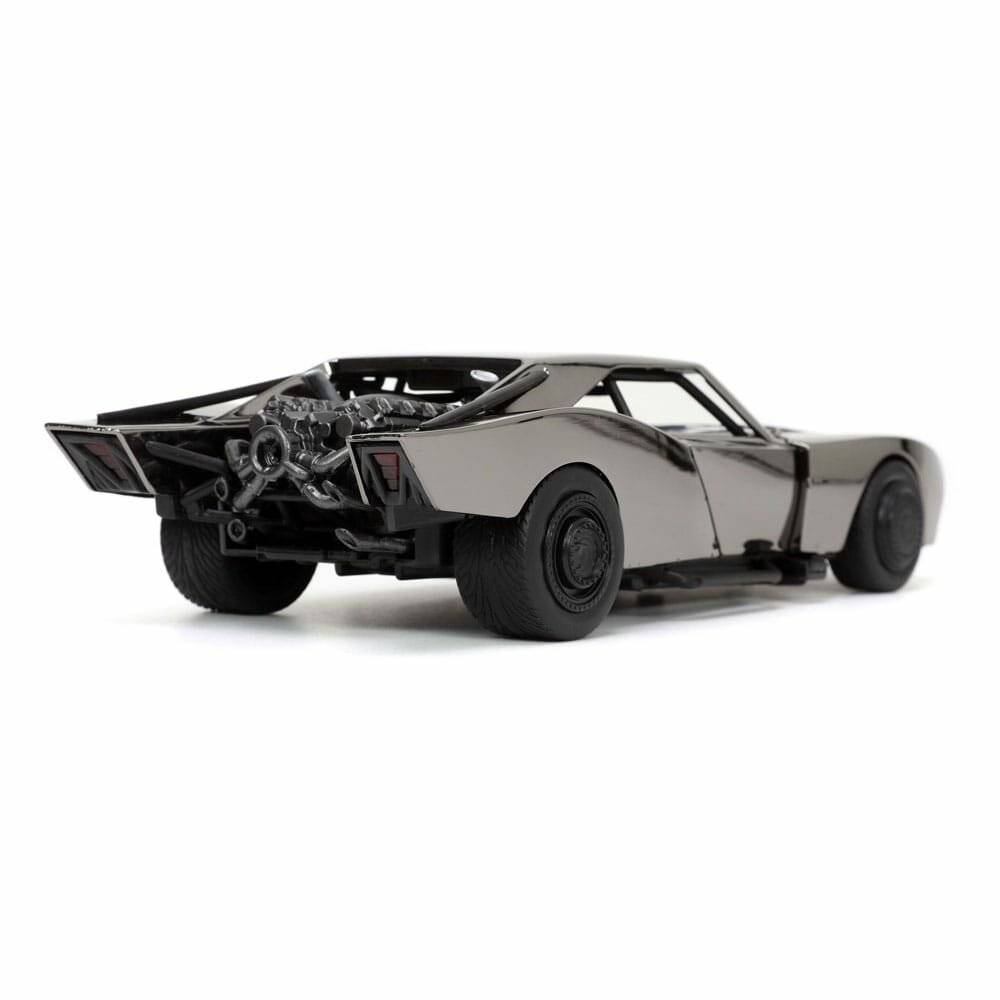 DC Comics Batman Batmobile Fahrzeug + Batman Figur Metall 1:24