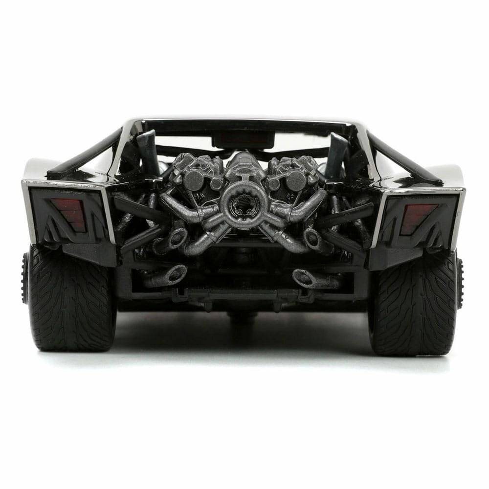 DC Comics Batman Batmobile Fahrzeug + Batman Figur Metall 1:24