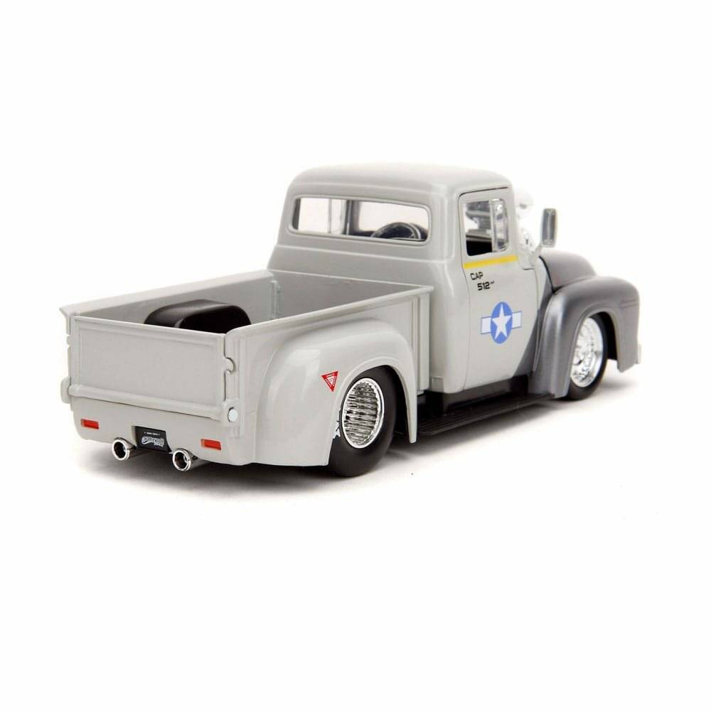 Street Fighter II 1956 Ford Pickup Car Guille Figur 1:24