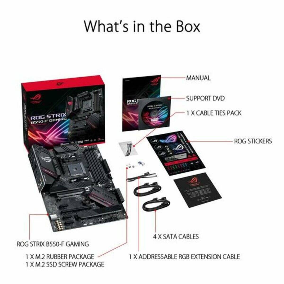 MB ASUS ROG STRIX B550-F GAMING (AMD,AM4,DDR4,ATX)