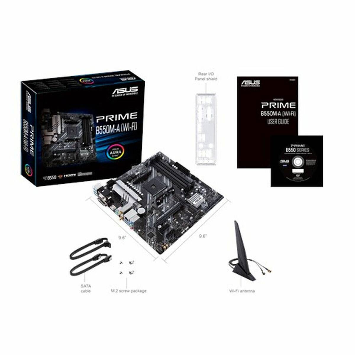 MB ASUS PRIME B550M-A (AMD,AM4,DDR4,mATX)