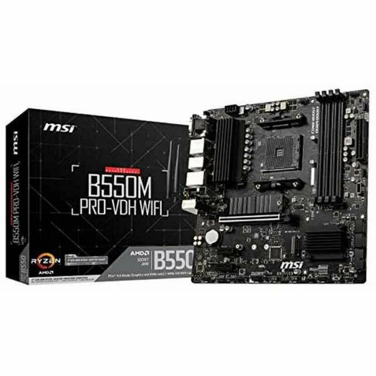 B550M PRO-VDH WIFI (schwarz)