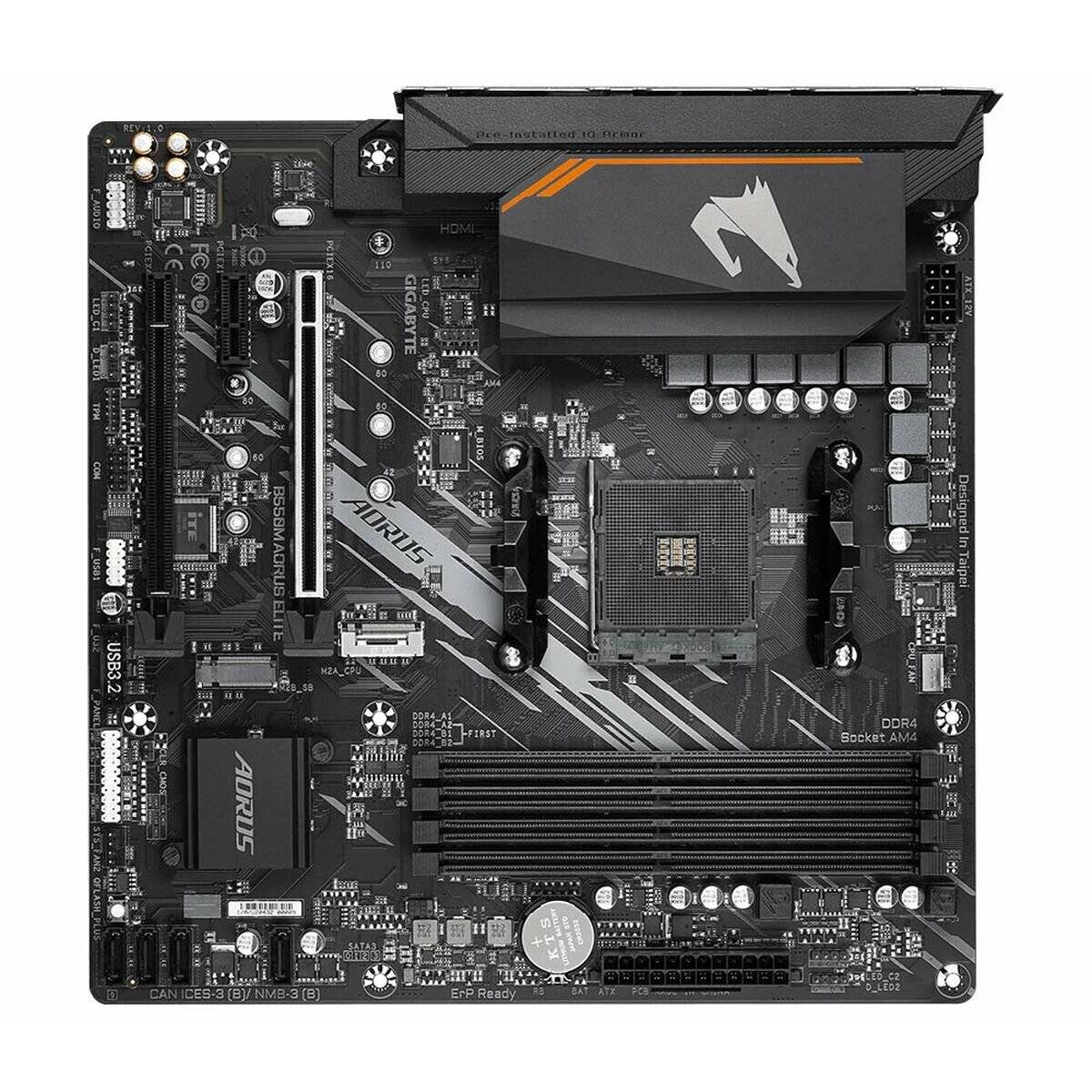 MB Gigabyte B550M AORUS Elite (B550,AM4,mATX,AMD)