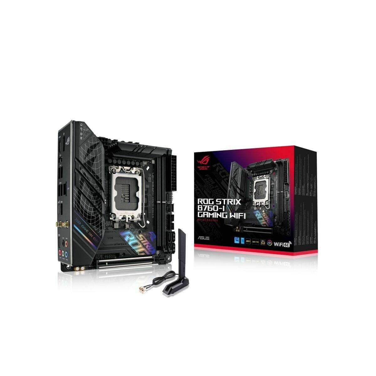 ASUS ROG STRIX B760-I GAMING WIFI, Mainboard (schwarz)