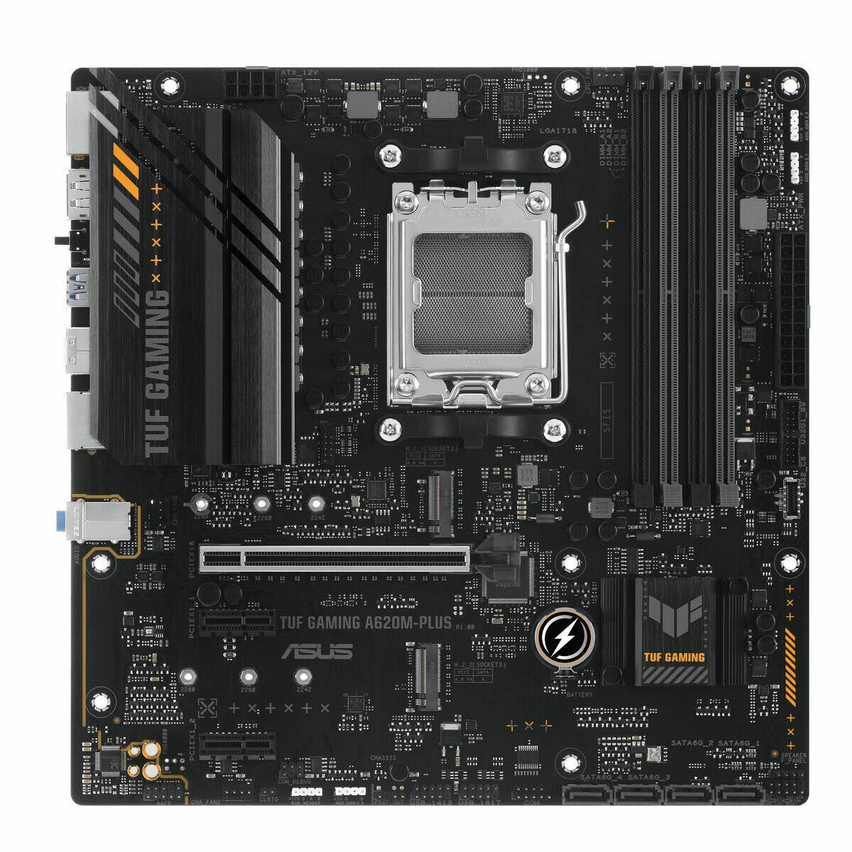 MB ASUS TUF GAMING A620M-PLUS (AMD,AM5,DDR5,mATX)
