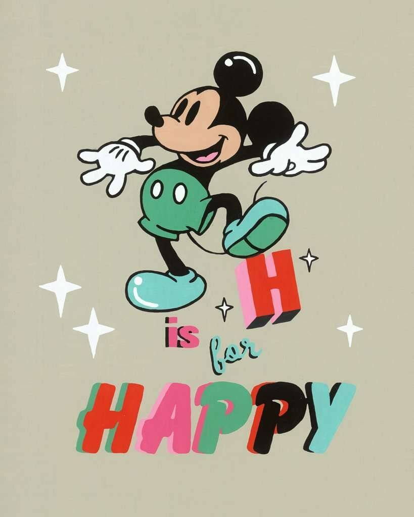Zeichnungen zum Ausmalen Ravensburger H is for Happy