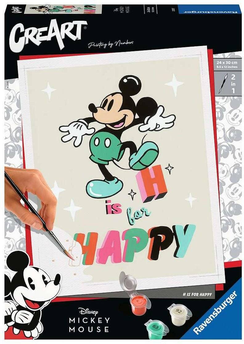 Zeichnungen zum Ausmalen Ravensburger H is for Happy