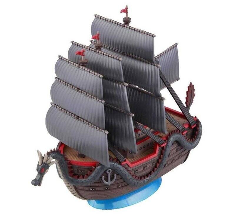 One Piece Dragons Schiff Modellbausatz Figur 15cm