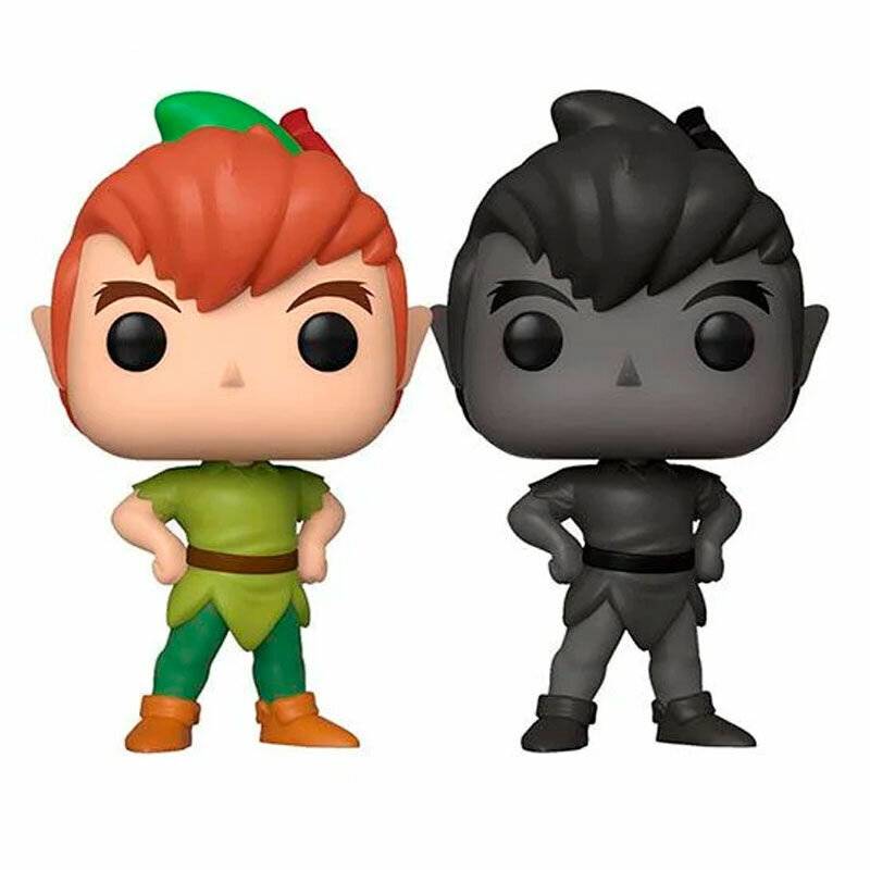 POP Pack 2 Figuren Disney Peter Pan - Peter Pan & Peter Pans Schatten Exklusiv