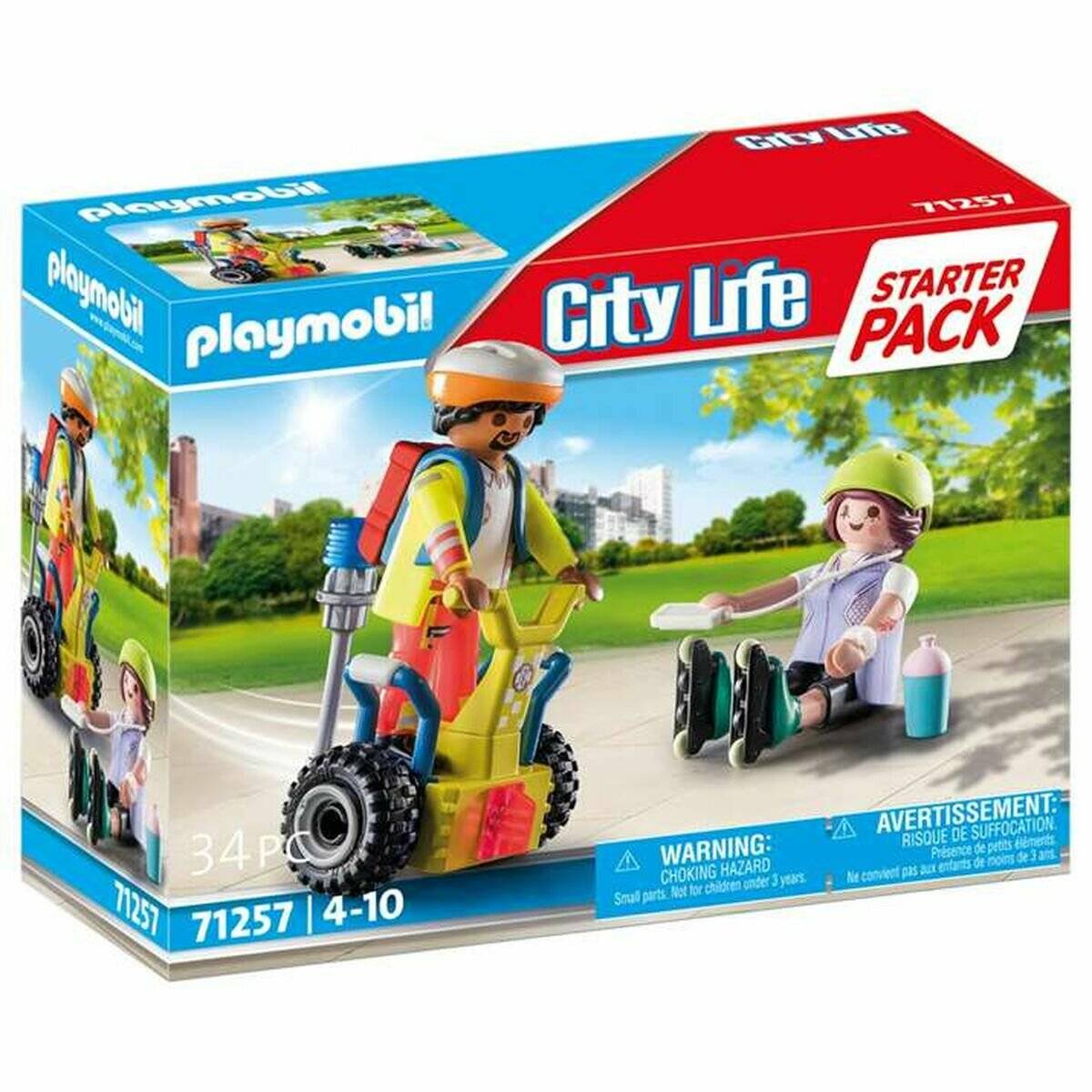 PLAYMOBIL 71257 City Life Starter Pack Rettung mit Balance-Racer